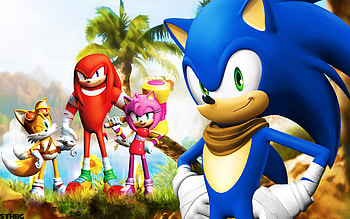 Knuckles the Echidna, Gaming, Sonic character, Sonic Boom HD wallpaper