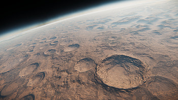 Star citizen, planet, video game, surface HD wallpaper