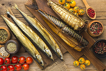 food, fish HD wallpaper
