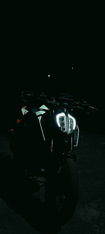 Duke 390, automotive lighting, motorcycle HD phone wallpaper