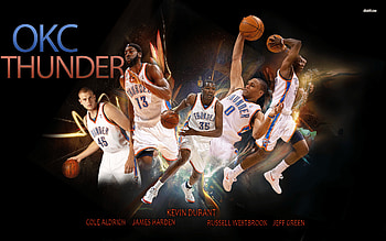 Oklahoma City Thunder Basketball.. | thunder | Pinterest . HD wallpaper