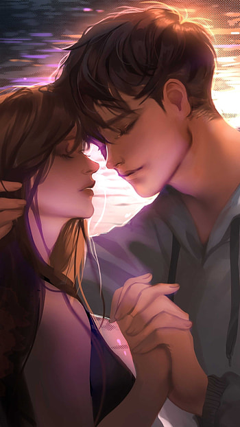 Anime, Love Couples HD phone wallpaper