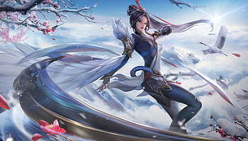 Sea Bird Queen Anime, anime-girl, anime, artist, artwork, digital-art HD wallpaper