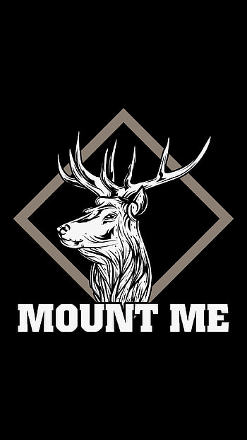 Mount Me, deer, mountme, hunting HD phone wallpaper