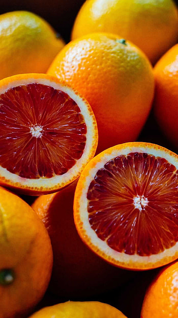 Orange , Vibrant design, Digital art, background HD phone wallpaper