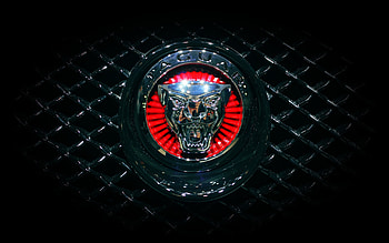 Jaguar XF, Jaguar Logo HD wallpaper