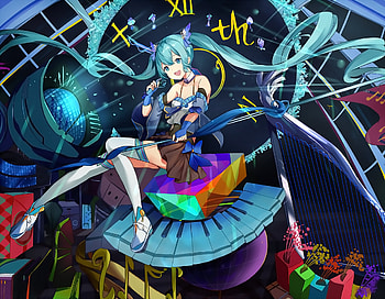 Hatsune Miku, Anime, Vocaloid HD wallpaper