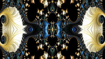 Trippy Psychedelic Fractal, trippy, psychedelic, aesthetic, Abstract, fractal HD wallpaper