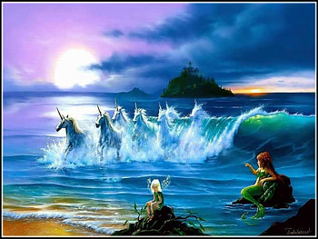 i am , sea, love HD wallpaper