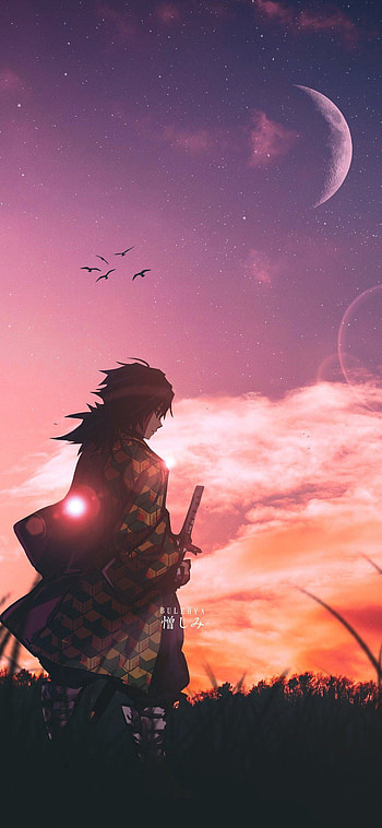 Giyu Tomioka, cloud, sky HD phone wallpaper