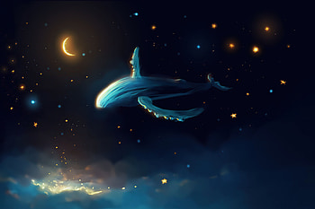 Whale Day , artist, artwork, digital-art, deviantart HD wallpaper