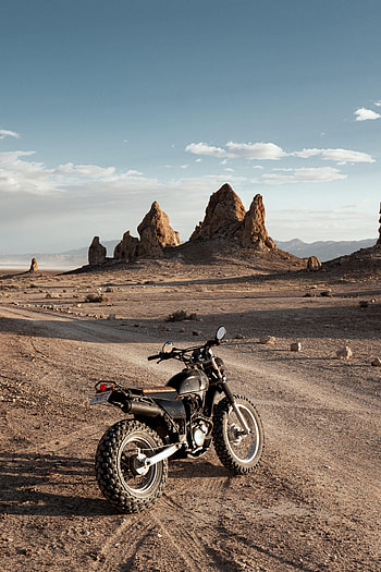 Motorcycles, Desert, Rocks, Motorcycle, Motorcycling HD phone wallpaper