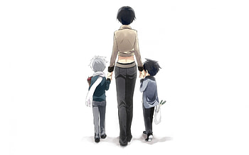 Ul with her two little apprentices, gray, maker magic, anime, fairy tail, lyon, Ul HD wallpaper