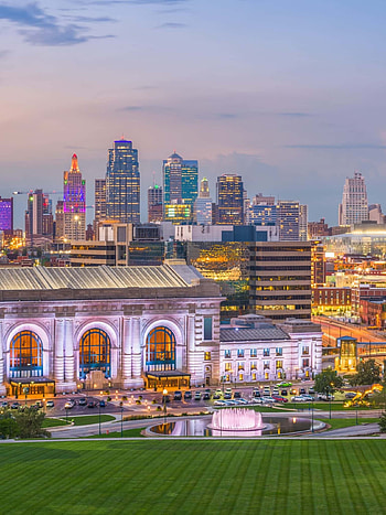Kansas City Skyline, Account recovery, Security Bank of Kansas City HD phone wallpaper