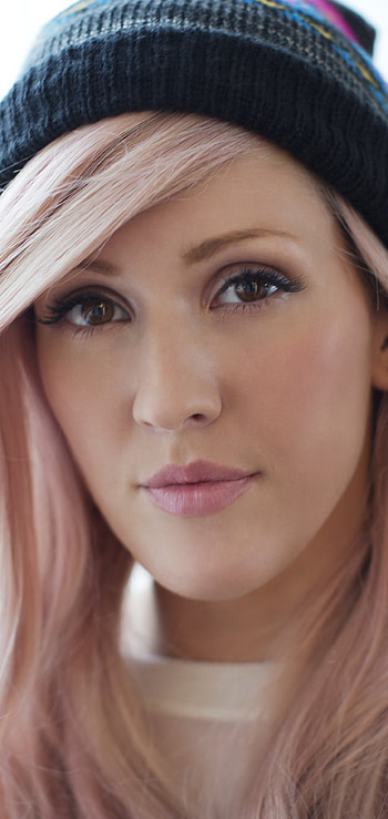 Ellie Goulding, Musical talent, Soulful voice, Inspirational lyrics HD phone wallpaper