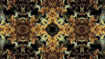 Abstract, Circles, Pattern, Kaleidoscope HD wallpaper