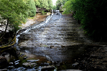 Laughing Whitefish Falls, Whitefish, UP, Laughing, Michigan, Falls HD wallpaper