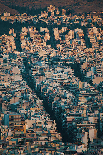Cities, Architecture, City, Building, Greece HD phone wallpaper