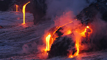 Kilauea Hawaii, nature, Hawaii, Kilauea, lava, landscape HD wallpaper