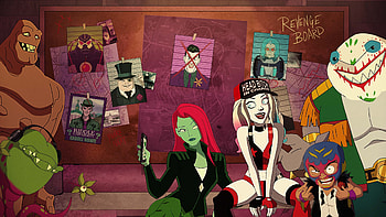 Harley Quinn TV Series Animation, Harley Quinn Poison Ivy HD wallpaper