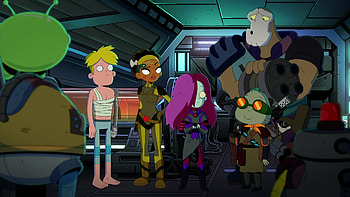 Final Space, , Shower gary goodspeed, Blonde man HD wallpaper