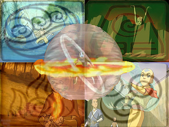 Water,Earth,Fire,Air, really, stuff, blah, avatar HD wallpaper