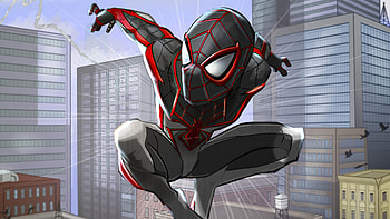 Miles Morales Track Suit , spider-man-miles-morales, games, 2021-games, ps5-games, ps-games, spiderman, marvel, artstation HD wallpaper