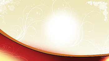 Floral Abstraction, simple, light, tan, bright, swish, flowers, orange HD wallpaper