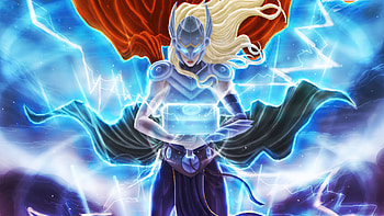 Jane Foster , jane-foster, superheroes, artist, artwork, digital-art, artstation HD wallpaper