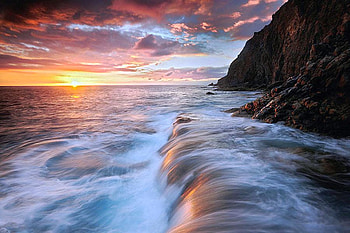 Sunset Beach, beautiful, , sunset, beach HD wallpaper