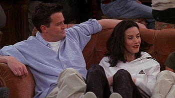 Adidas hoodie, Courteney Cox, Monica Geller, Friends season 5 HD wallpaper