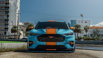 Vossen Gulf Ford Mustang Mach E 15, ford-mustang-mach-e, ford-mustang, cars, electric-cars, 2024-cars HD wallpaper