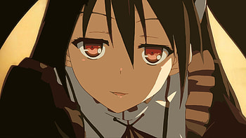 Anime, Girl, Large, Big, Plan HD wallpaper