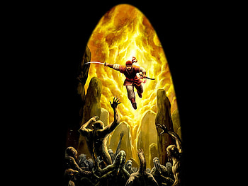 Sinbad, sword, fantasy, creatures HD wallpaper