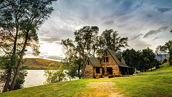 Country house , Vintage style, Rural beauty, Countryside allure HD wallpaper