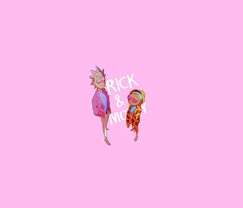 Minimal, art, Rick and Morty HD wallpaper