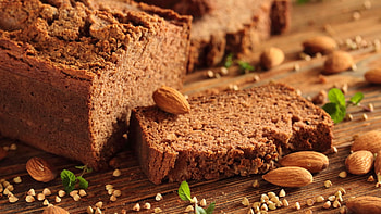 Artistic bread , Almond's flavor enhancement, Delicious bread pairings, Creative bread graphy HD wallpaper