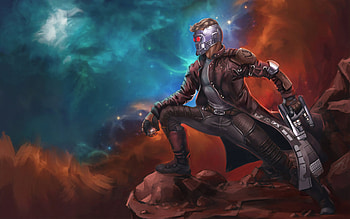 Star Lord Art, star-lord, superheroes, artwork, digital-art HD wallpaper