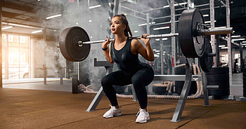 — Power Squat: Woman Fitness, woman, fitness HD wallpaper