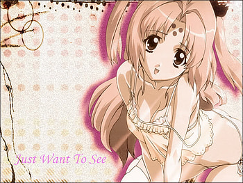 Miharu Sena Kanaka, series, girls bravo, cute, pink hair, long hair, character, pretty, female HD wallpaper