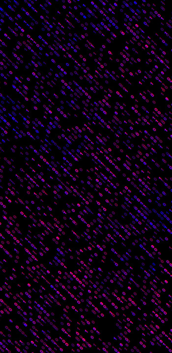 Code, binary, code, glow, minimal HD phone wallpaper