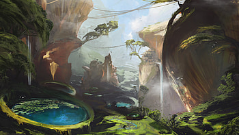 Sci Fi, landscape HD wallpaper