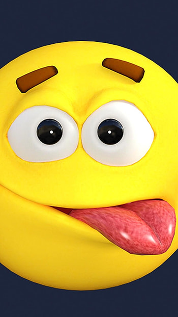Emoji, Tongue Out, face HD phone wallpaper