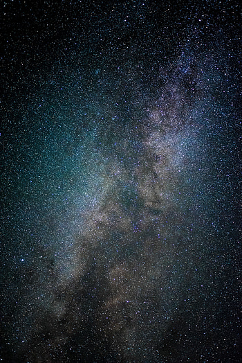 Universe, Stars, Night, Starry Sky, Milky Way HD phone wallpaper