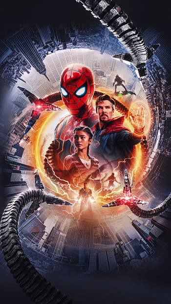 Spider-Man No Way Home, Design, action_film, art HD phone wallpaper