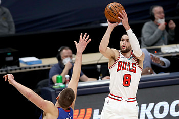 Zach LaVine, Chicago Bulls, Retain and build around HD wallpaper