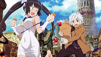 Is It Wrong to Try to Pick Up Girls in a Dungeon?, Fantasy adventure, Movie database backdrops, Beautiful visuals HD wallpaper