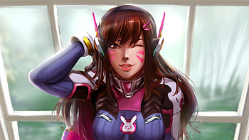 Dva Overwatch Art New, dva-overwatch, games, artist, artwork, digital-art, deviantart HD wallpaper