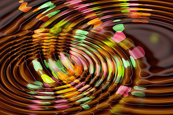 Abstract, Circles, Multicolored, Motley, Surface HD wallpaper