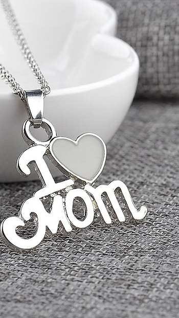 I Love You Mom, Beautiful, Silver Locket HD phone wallpaper